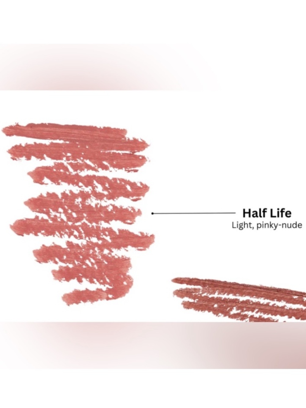 HALF CAKED The Script Lip Primer & Lip Liner in Half Life (Nude Pink ) NEW! - Picture 4 of 11